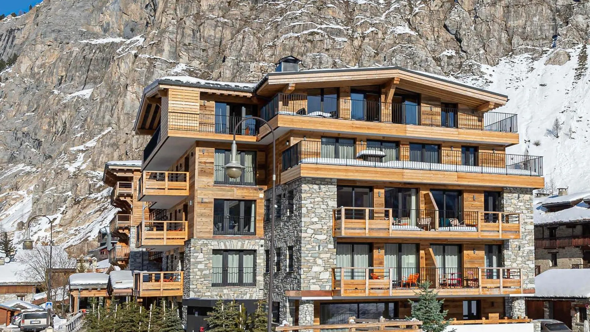 Appartement Montagnard A Val-D'Isere Pour 6 Avec Cheminee - Fr-1-844-6 Γαλλία