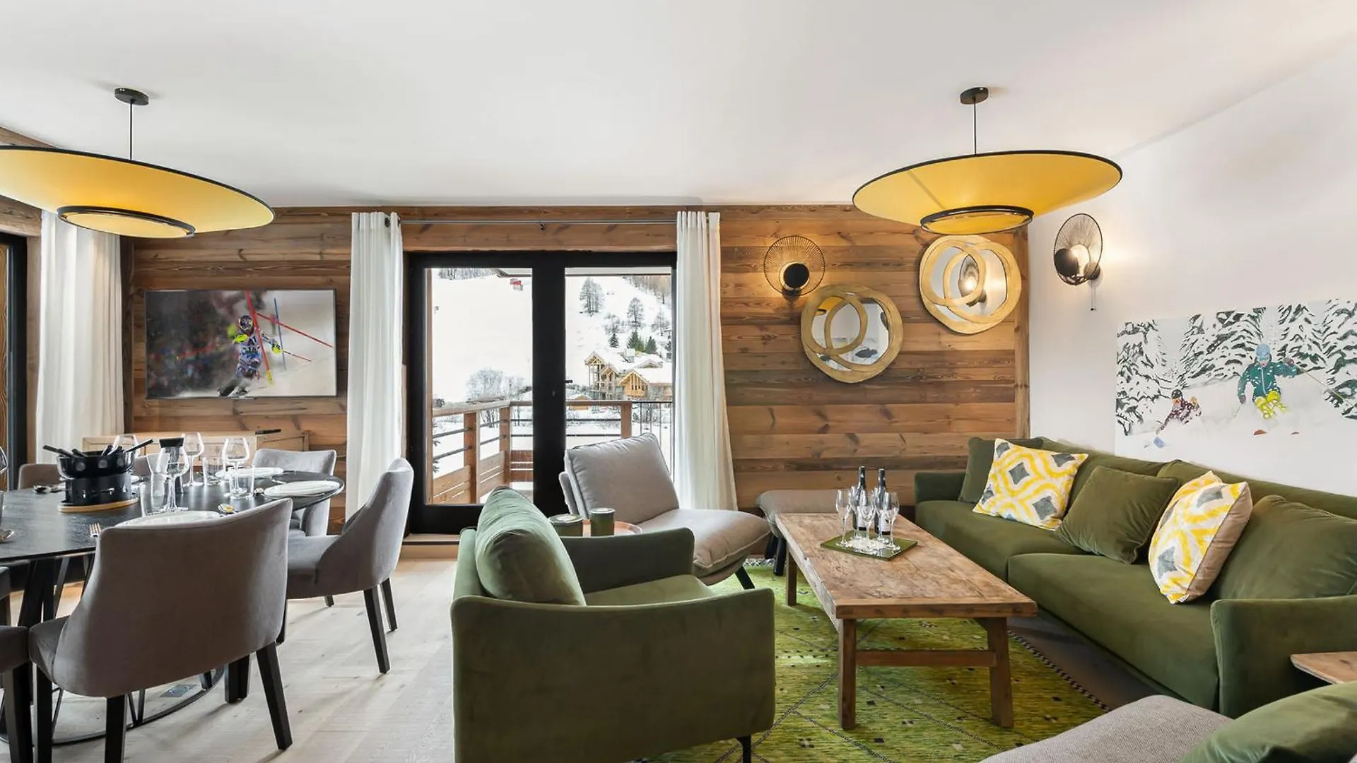 Appartement Montagnard A Val-D'Isere Pour 6 Avec Cheminee - Fr-1-844-6 0*,  França